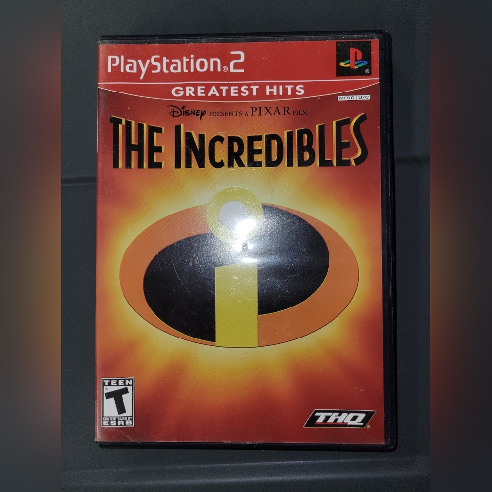 Playstation 2 The Incredibles 2004 Game